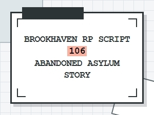 Brookhaven Rp: the Abandoned Asylum Story